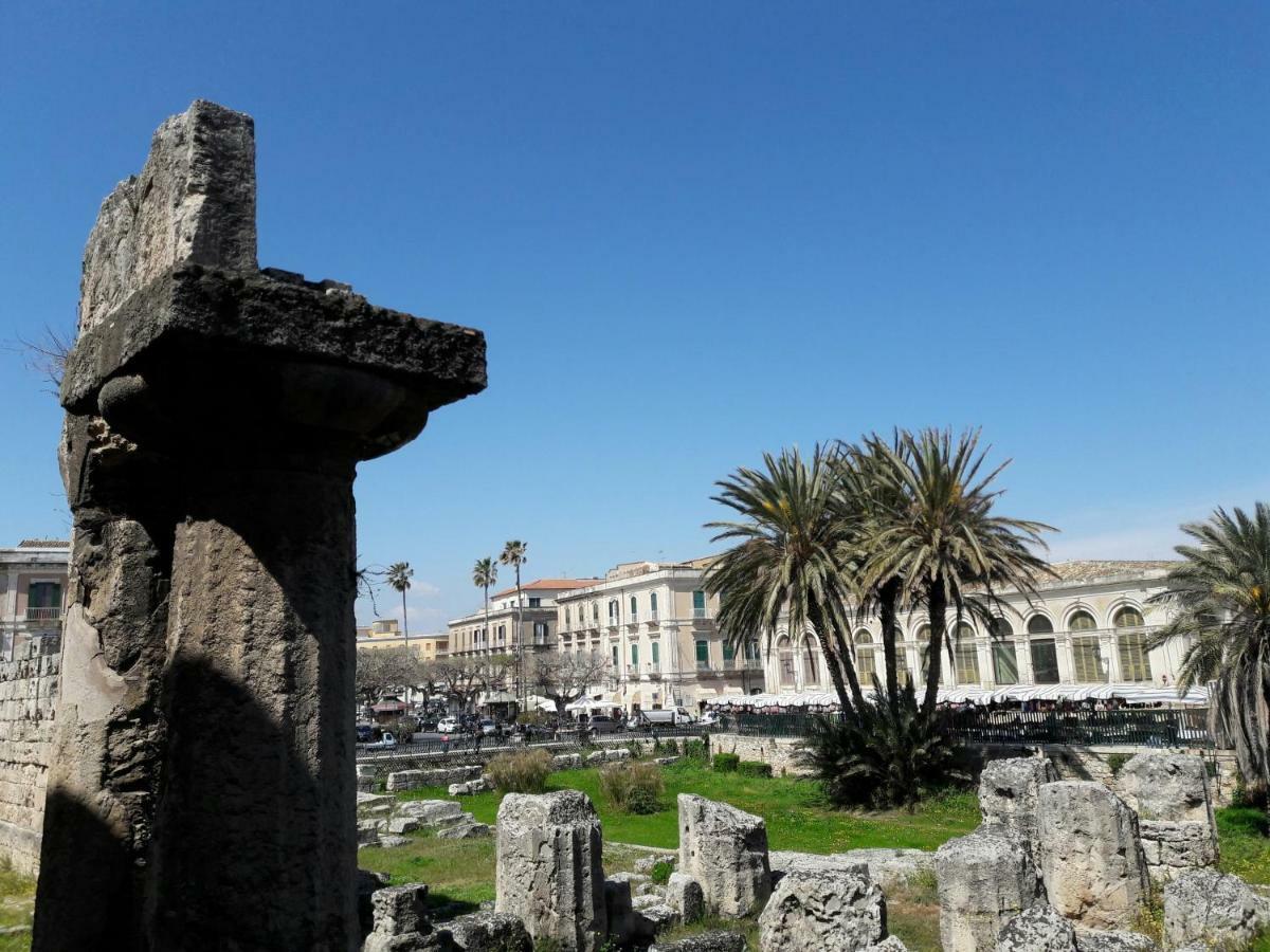 סירקוזה Incantevole Appartamento In Palazzo Storico Ortigia מראה חיצוני תמונה